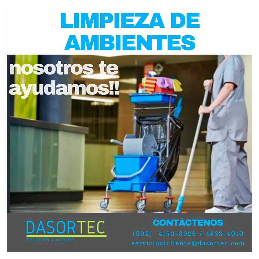 empresa de desinfección y limpieza de ambientes en guatemala